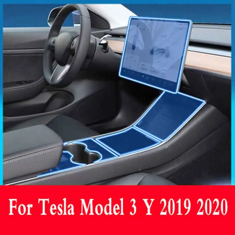 

Для экрана Tesla Model 3 2019 2020 GPS навигация Закаленное стекло Защитная пленка для интерьера ТПУ Защитная пленка против царапин