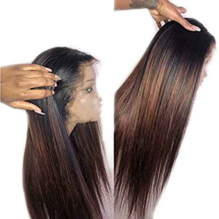 360 кружевные передние светлые шелковистые прямые человеческие волосы парики бразильские Remy человеческие волосы полностью кружевные парики для черных женщин
