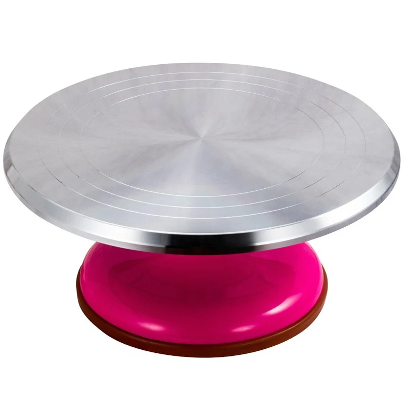 

Cake Stand Baking Tool 12 Inch Mounted Cream Cake Table TurnTable Rotating Table Stand Base Turn Around Decorating Table