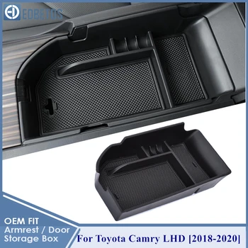 

For Toyota Camry Center Console Armrest Storage Box Insert Organizer Tray For Toyota Camry 2018 L, LE, SE Model Storage Box