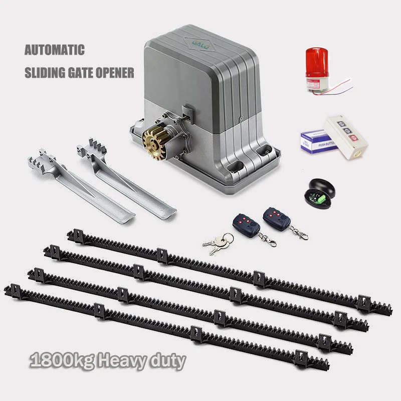 

4000lbs Automatic Sliding Gate Operator of AC Motor as Door Closer gate motor engine(fobkeys photocells button lamp optional)