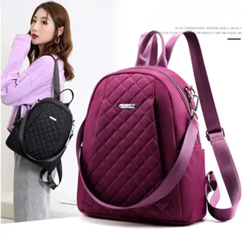 

2020 new Mini Backpack Crossbody Bag For Teenage Girl Plaid Women Shoulder Phone Purse Korean Style New Trendy Female Bagpack