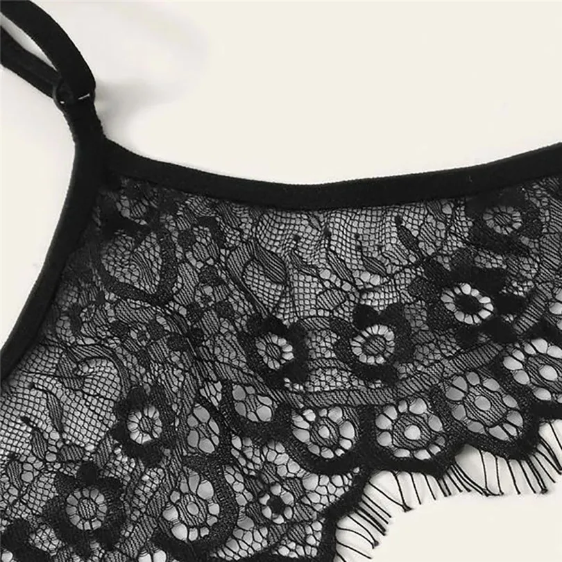Solid Bras For Women Sexy Women Lace Bra Set Bandage Erotic Lingerie Tops+Briefs Soutien Gorge Sexy Erotique 30NOV121