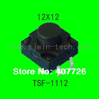 

Free shipping 100pcs/lot waterproof buttons 12x12x6 tact switch 4pin DIP push button switch