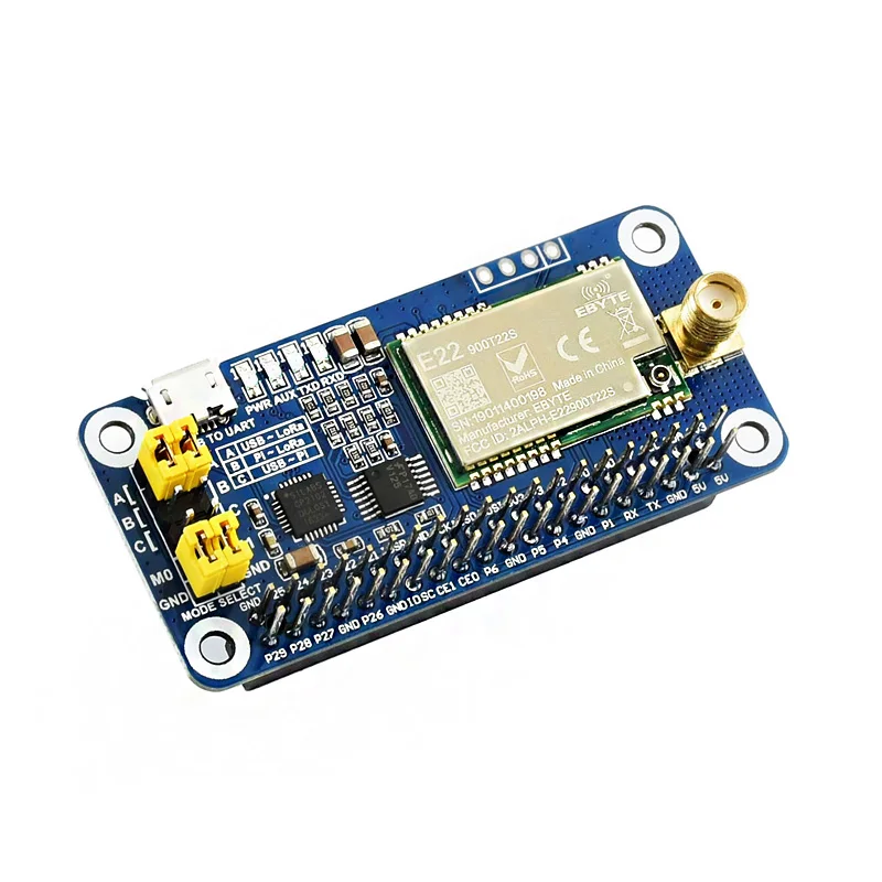 Raspberry pi Sx1262 868m Lora Hat 868mhz Faixa de Frequência - Imagem 6