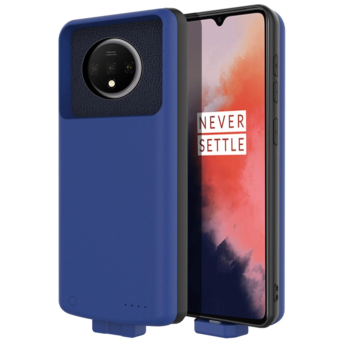 7000 мАч чехол для зарядного устройства для OnePlus 7T Магнитный внешний резервный внешний аккумулятор Защитный чехол для зарядки One Plus 7T чехол