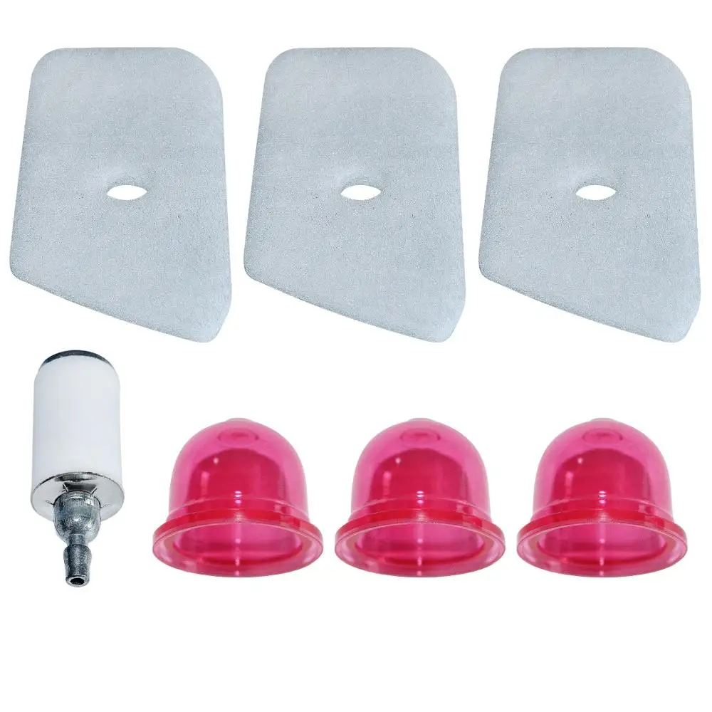 

530150253 воздушный фильтр, топливный фильтр с праймером, комплект ламп для Husqvarna 125L 128LD 128CD 128L 124C 124L 125C, триммер со шнурком