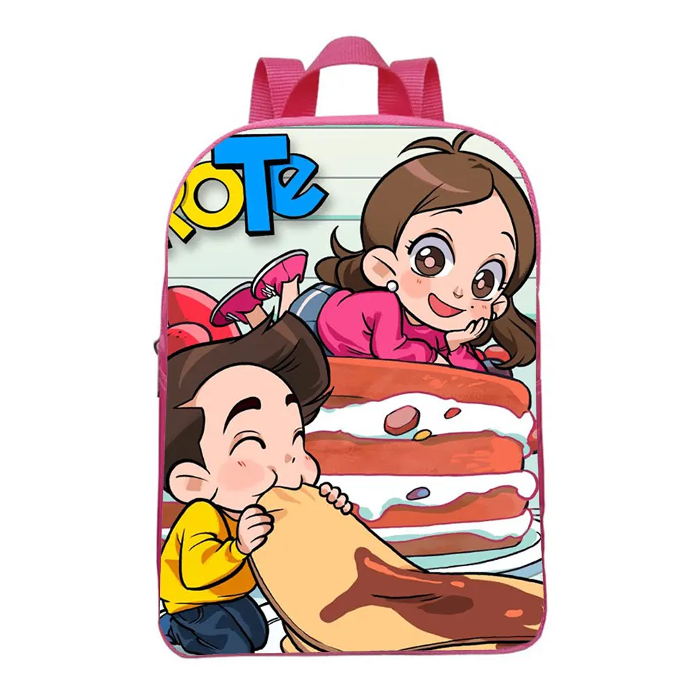 Me Contro Te Backpack Children Knapsack Mochila Kindergarten School Bag Casual Boys Girls Rucksack Kids Daily Cartoons Bookbag