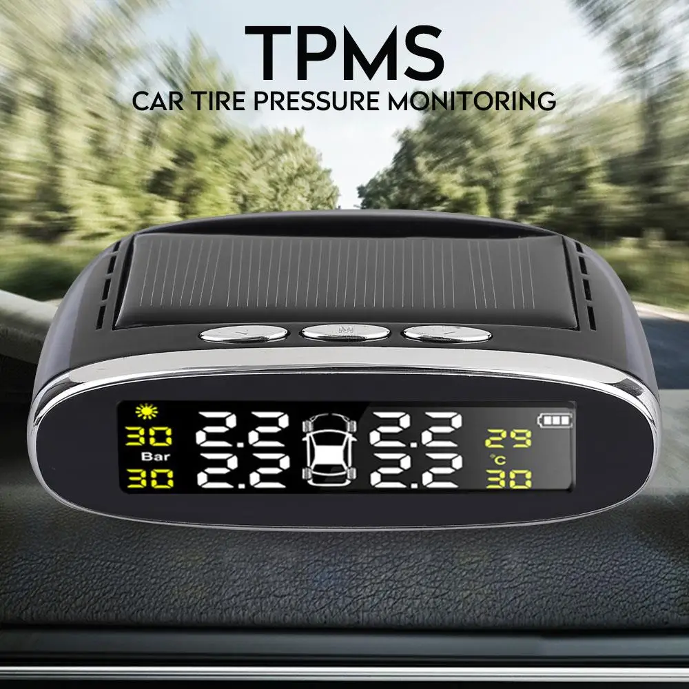 Сигнализация давления в шинах TPMS 4 шт. датчик давления в шинах автомобиля Мониторинг давления в шинах новая система контроля давления в шинах на лобовое стекло
