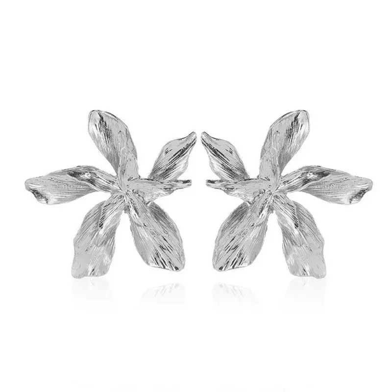 

Vintage Flower Studs Earring Overstate Fashionable Jewellery Gift for Women Girl