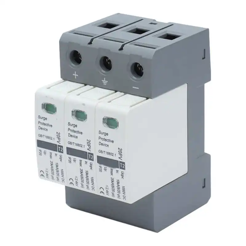 Фотогальванический молниезащитный предохранитель напряжения безопасное