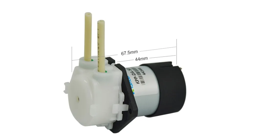 Description Picture 4 of itemKamoer 1.2-90ml/min KPP Peristaltic Pump 12V 24V 6V DC Motor Self-priming Pump with Silicone Tubing Lab Dosing Pump for Lab