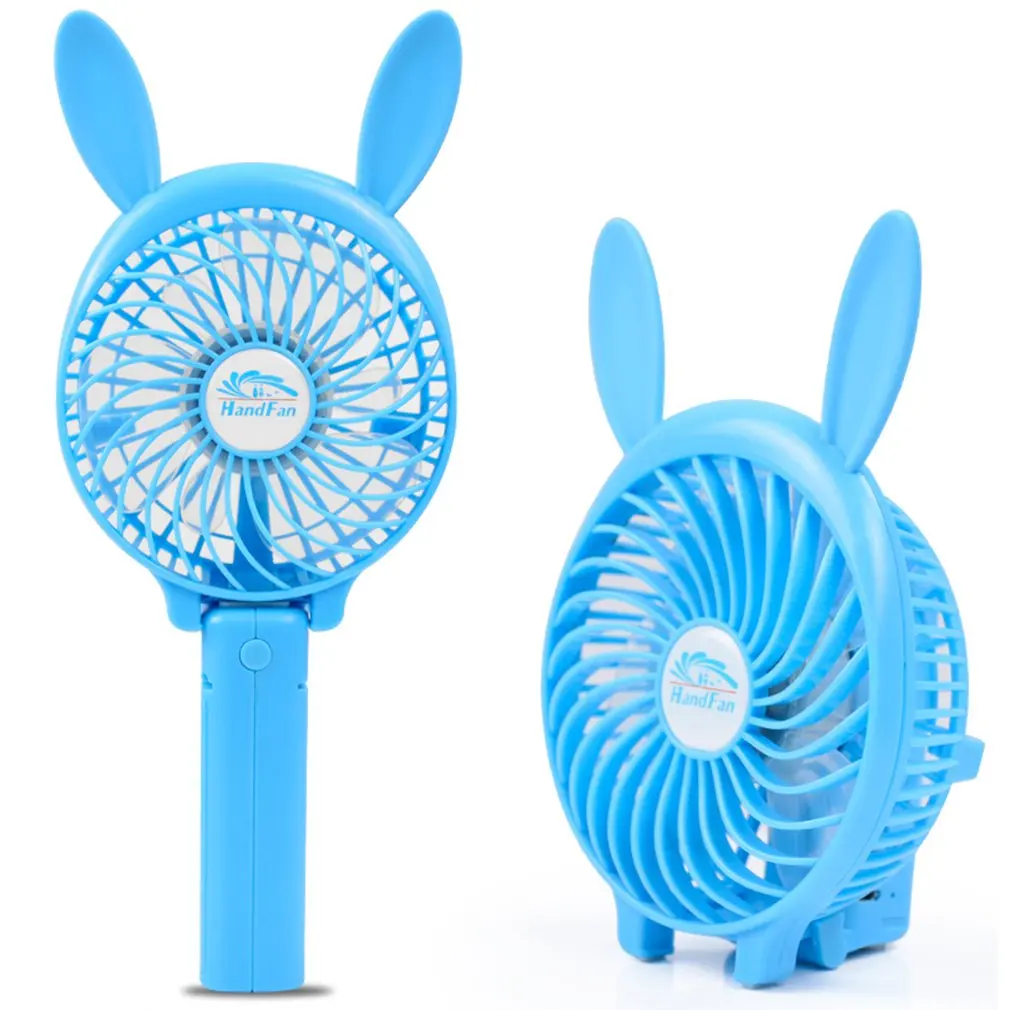 Unique Disign Speed USB Handheld Battery Rechargeable Multifunctional Fan