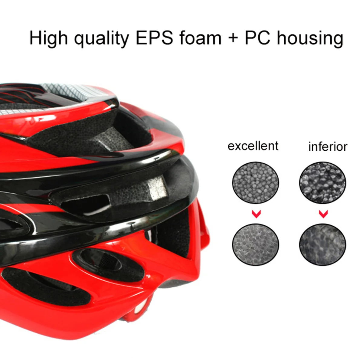 EUSIX Bike Helmet Cycling Helmet Adjustable Climbing Helmet for Adult Youth Men and Women Mountain Climbing Road Cycling