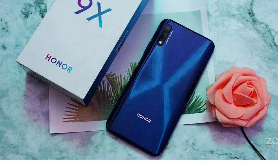 2019 New Honor 9X Mobile Phone 6.5'' Full Screen Kirin 810 Octa Core Support Google play 48MP Pop Up Front Camera 16MP 4000mAh