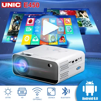 

Mini Projector 4.0 LCD Portable Home Theater Projector Projects Up to 150 Compatible with PS4 for PC via HDMI