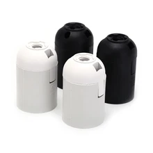 2 pcs 전구 램프 홀더 on/off 스위치 나사 e27 전구 나사 es e27 m10 기본 소켓 전등 갓 칼라 분배기 변환기(China)