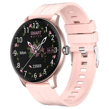 

2021 New Bluetooth Call Women Smart watch Men Full Touch Screen Sport Fitness Watch Ladies Smartwatch For Android ios Women+box