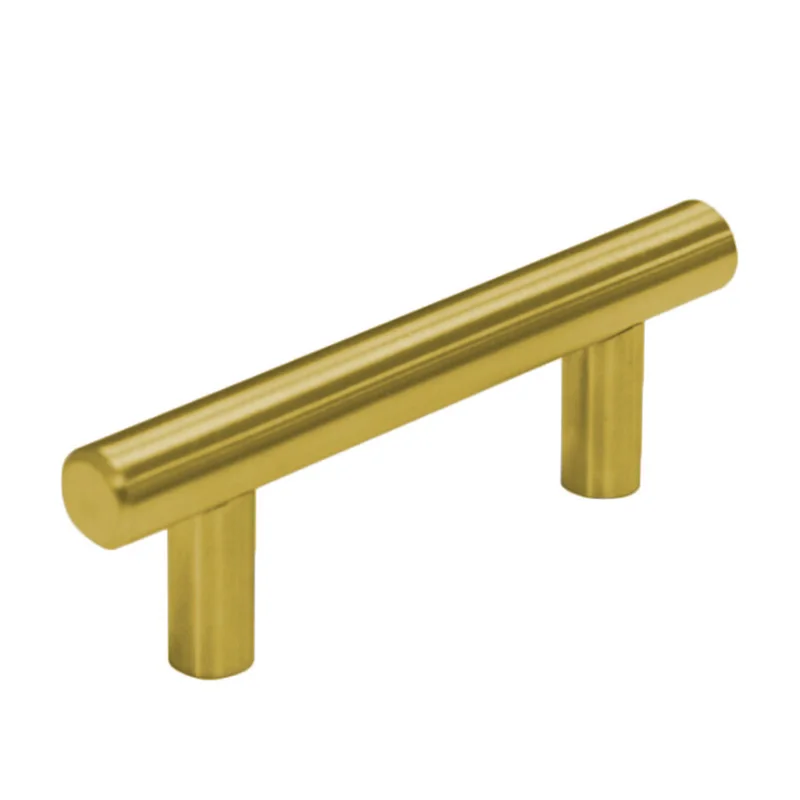 Door Knob Gold Stainless Steel Kitchen Door Cabinet Handle