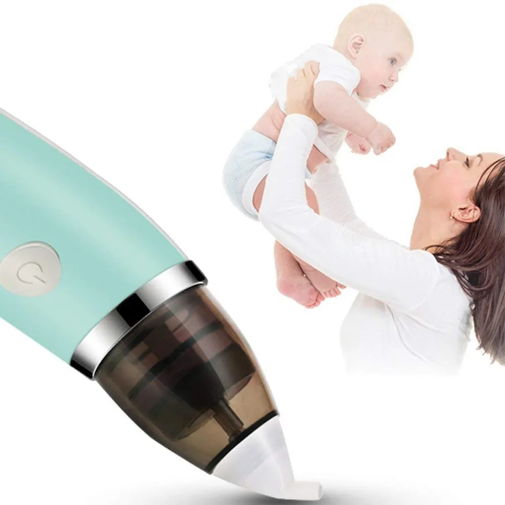 

Baby Nasal Aspirator Electric Nose Cleaner Sniffling Equipment Safe Hygienic Nose Snot Cleaner For Newborn Infant Toddler Sales