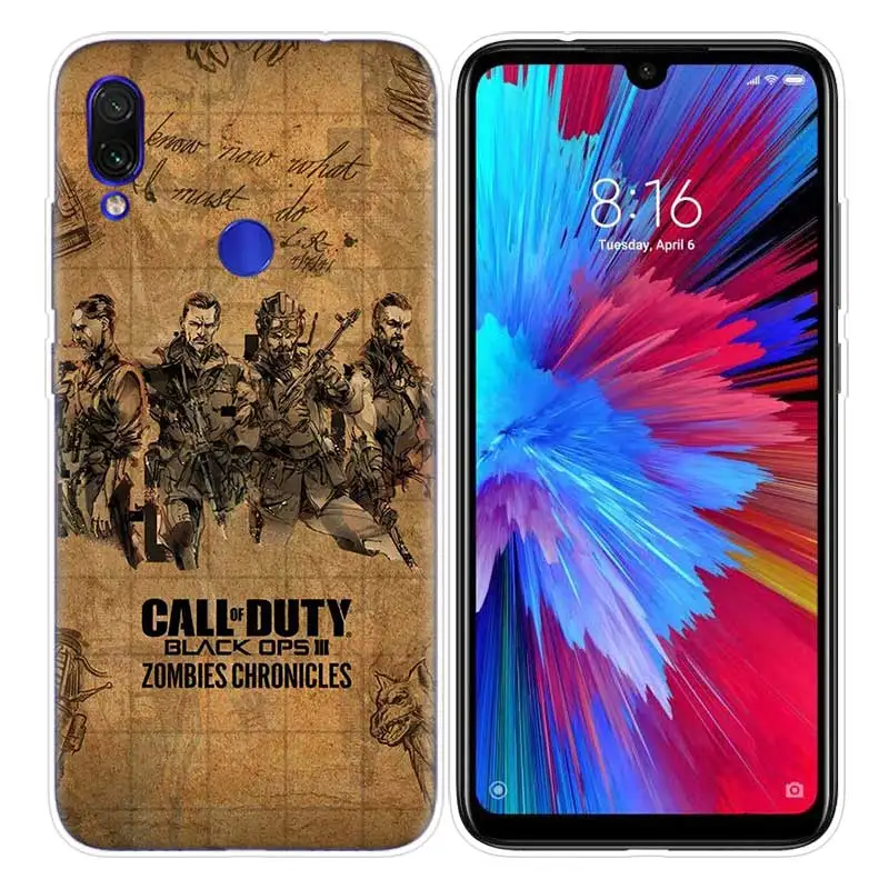 Call of дутыши чехол для Xiaomi Redmi Note 8 7 K20 CC9 фотоаппаратов моментальной печати 7S S2 6 6A 7A Pro mi CC9 E 9T A3 A1 A2 Lite F1 чехол для телефона из ТПУ с принтом" - Цвет: S08