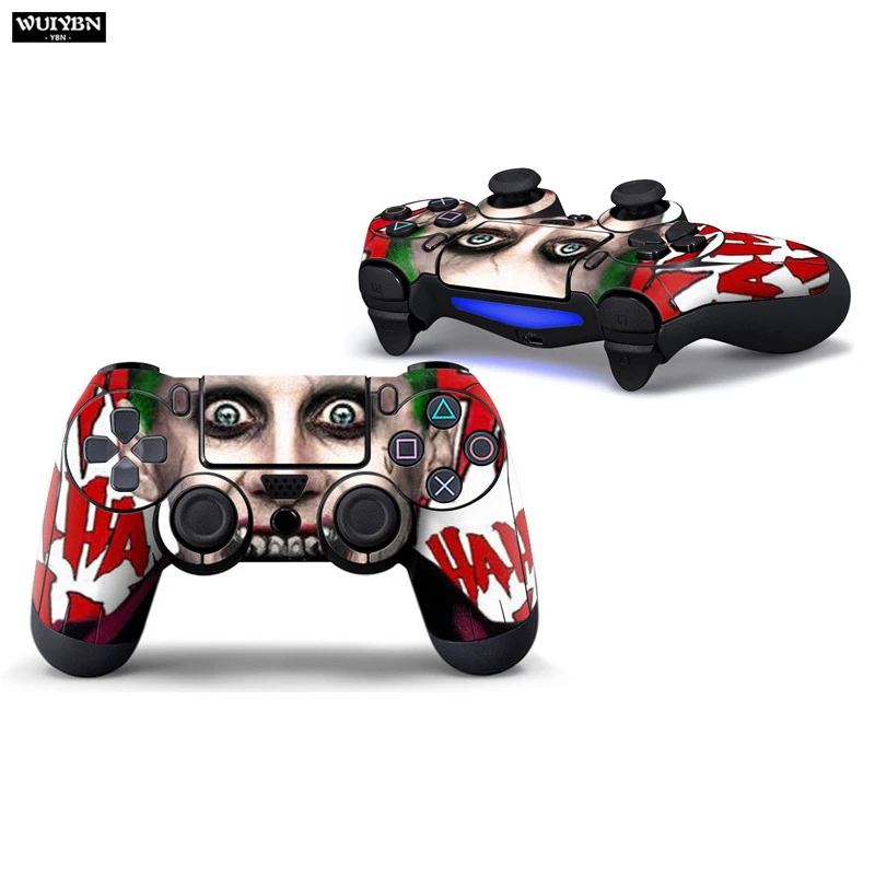 WUIYBN PS4 наклейка тонкий геймпад для PS4 контроллер SONY Dualshock 4 Playstation 4 аксессуары контроллер наклейка КОЖА - Цвет: Color 2