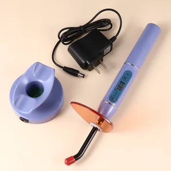 

LED Curing Machine Dental Light Curing Machine Dental Solidification Orthodontics Tool Blue (with EU Plug)