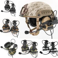 

TAC-SKY COMTAC II Tactical Headset ARC Helmet Track Bracket Version Noise Reduction Pickup Hearing Protection Shooting Headset