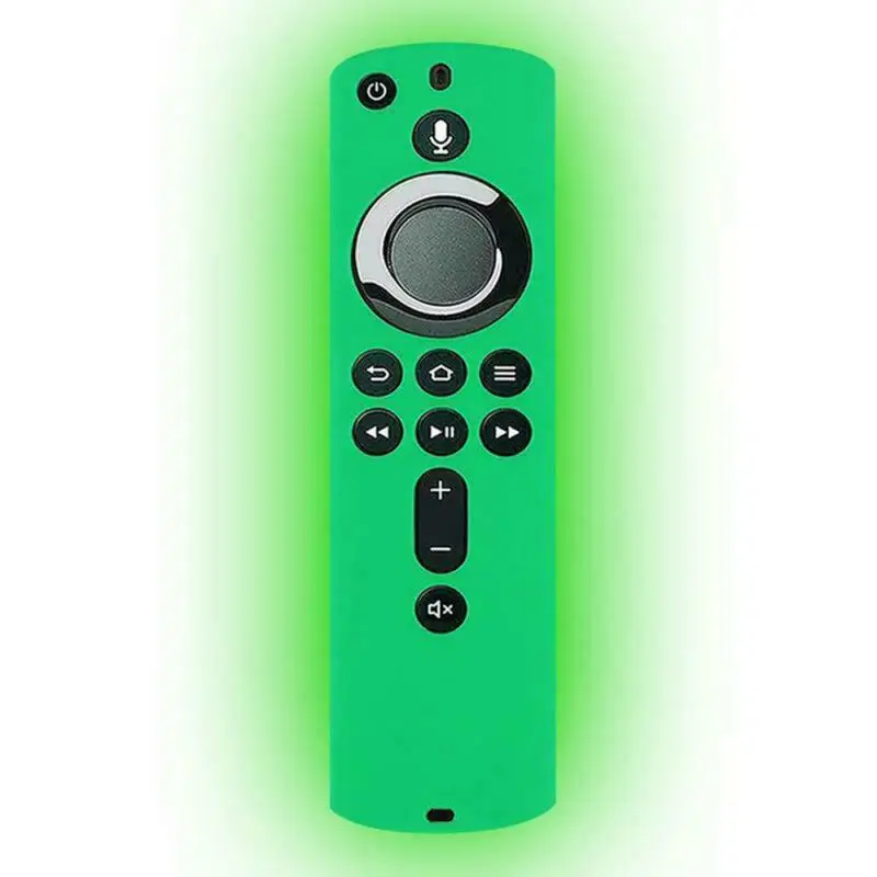 5,9 дюймов цветной Защитный Мягкий силиконовый чехол для Amazon Fire tv Stick Противоскользящий противоударный чехол Аксессуары для дистанционного управления