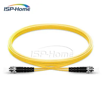 

5pcs/bag 5m ST/UPC-ST/UPC Duplex 2.0mm Single Mode Fiber Optic Patch Cord, ST-ST Fiber Patch Cord