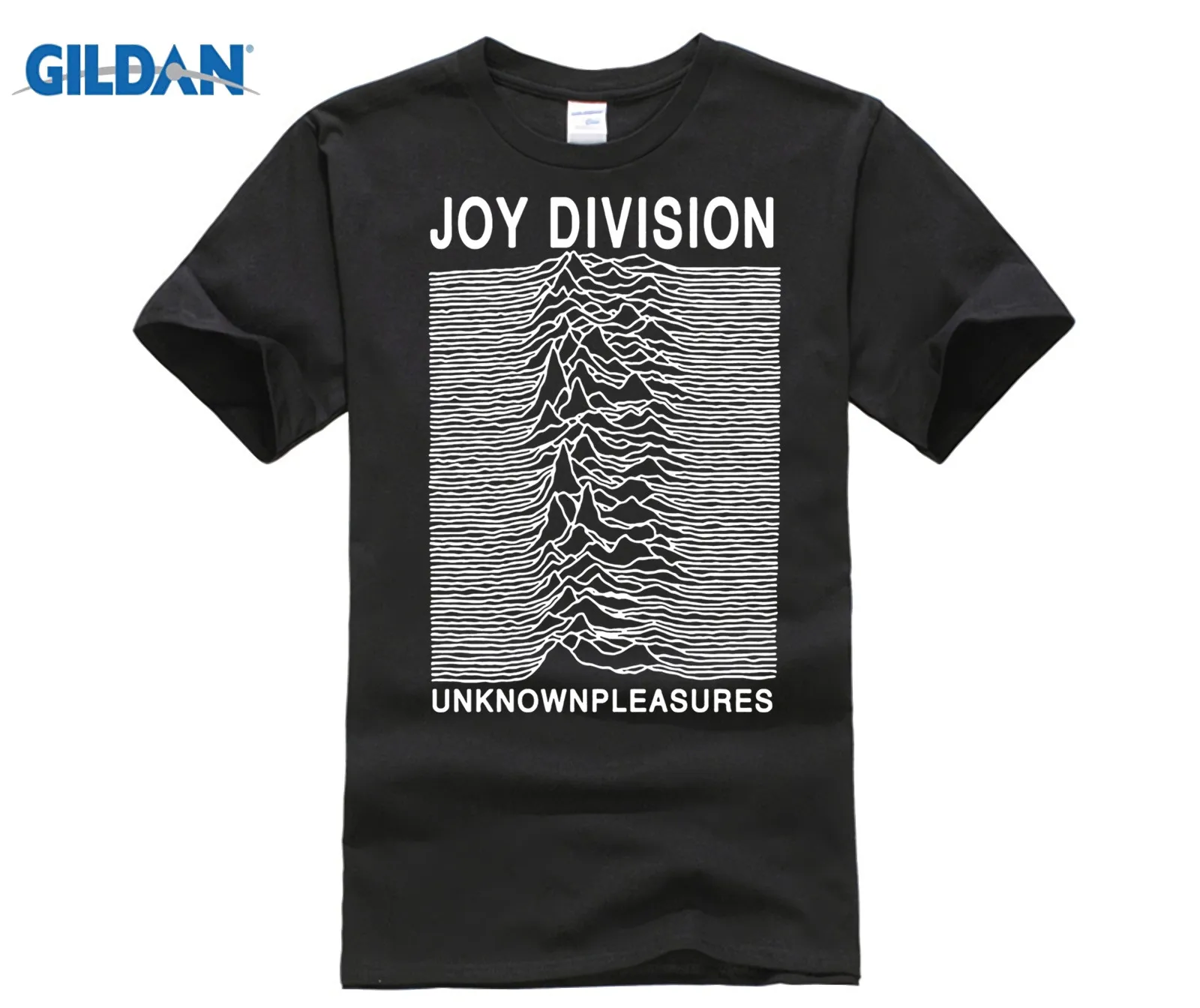 Футболка Joy Division Unknown Pleasures рок-группа футболка мужская одежда с коротким рукавом