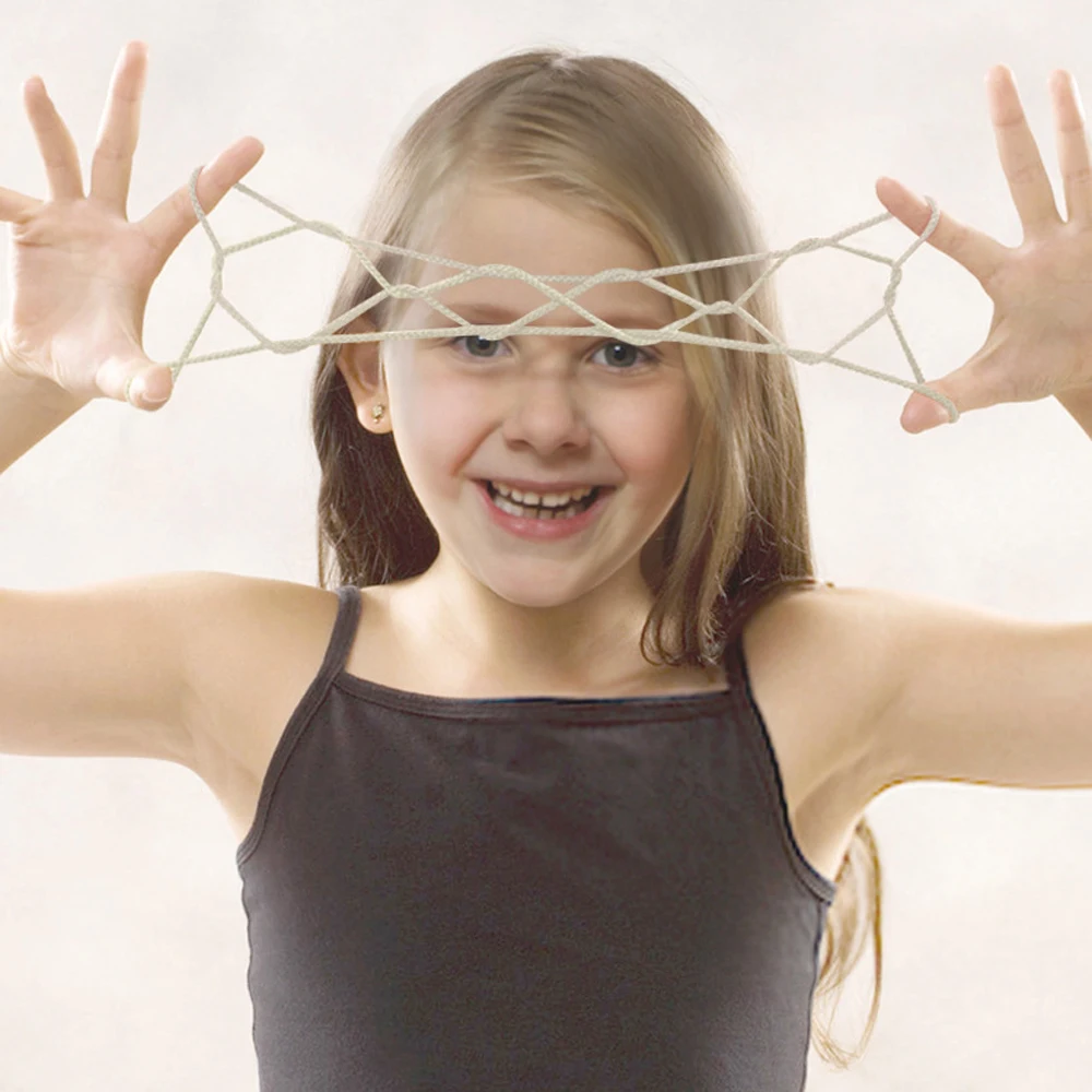 Very best  Children String Rope Game Set Montessori Materials Cradle Kids Learning Educational Toys For Childr