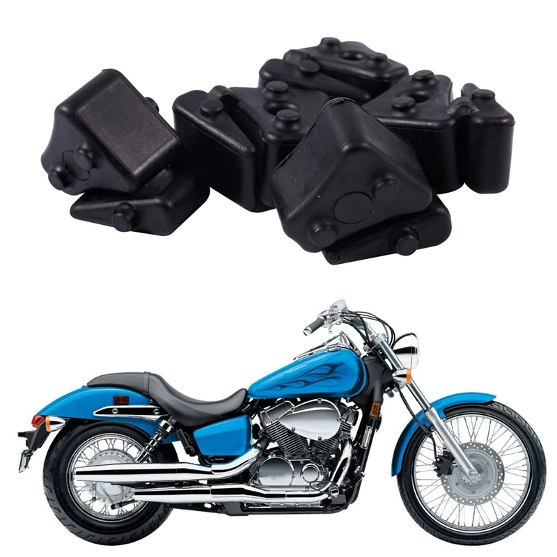 Motorcycle Rear Wheel Damper Set Black Rear Wheel Damper for Honda VT750 DC C CD Shadow Sprocket Rubber Motorcycle Accessories