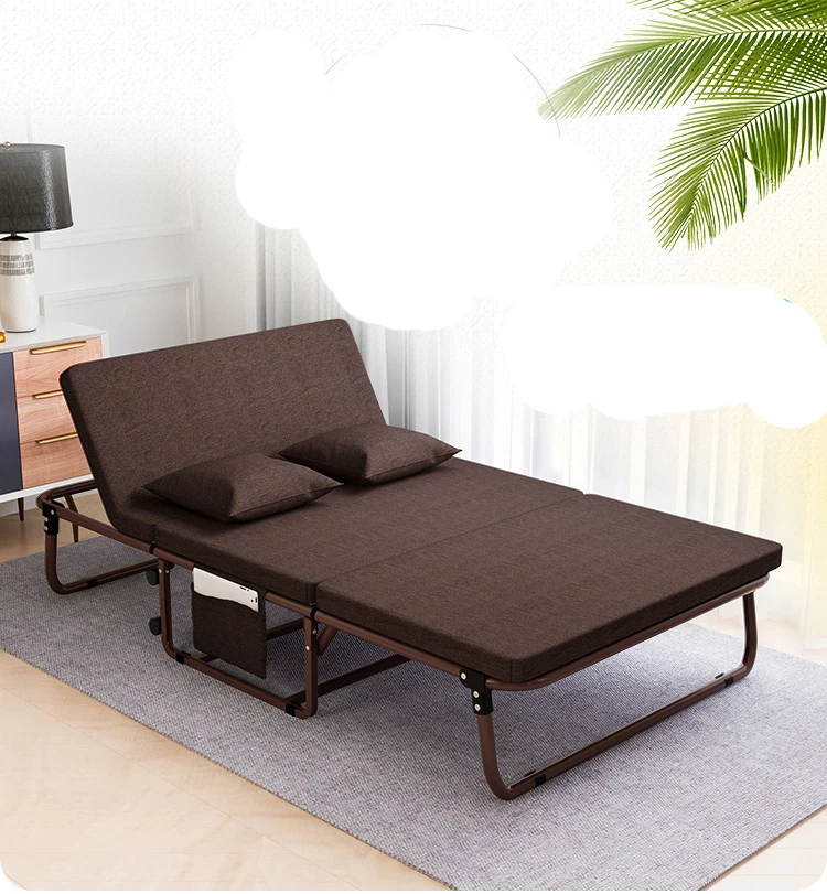 

Lunch Break Folding Sheets People Double Nap Simple Home Accompanying Nanny Adult Recliner Office Portable Bed