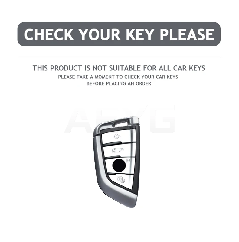 Cover chiate/telecomando per BMW X1 X3 X5 X6 X7 1 3 5 6 7 Series G20 G30 G11 F15 F16 G01 G02 F48 Holder Protector Shell - He4b4b54247e74ccda29aadfd1d711c6ff