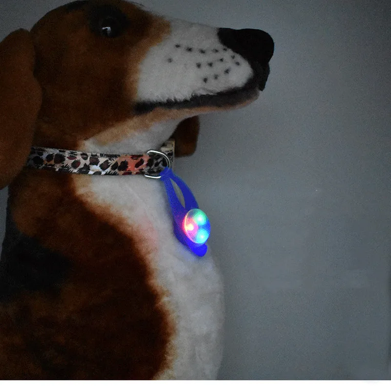 1 шт. Pet светодиодный подвесной Безопасность мигающее сияние светильник мигающий