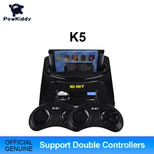 Mini Console de jeu vidéo rétro TV pour Sega MegaDrive jeux 16 bits avec 30 jeux intégrés différents deux manettes avec carte d'envoi