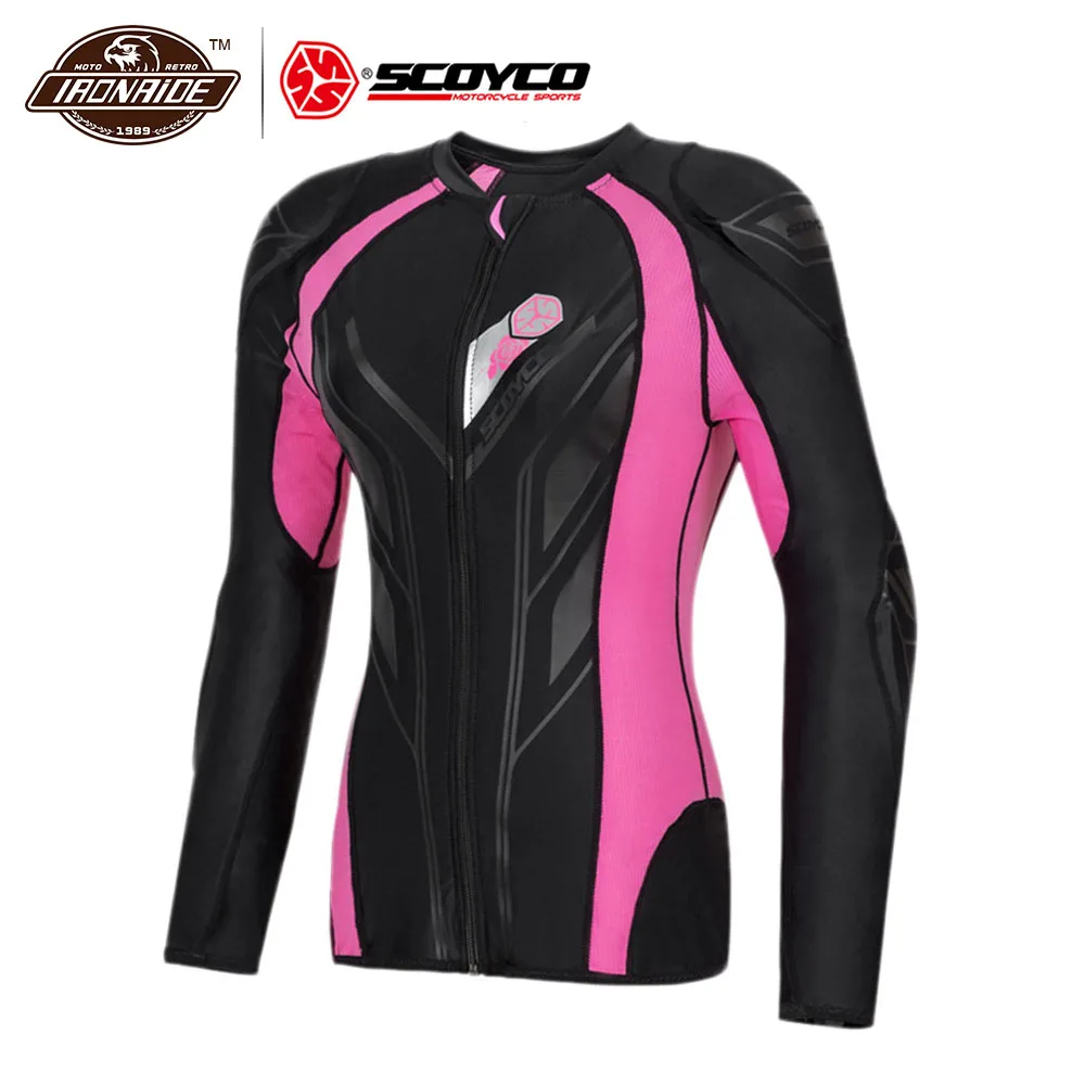 SCOYCO мотоциклетная куртка Chaqueta Moto защита для мотокросса Мото куртка броня для мотокросса гоночная броня для мужчин и женщин