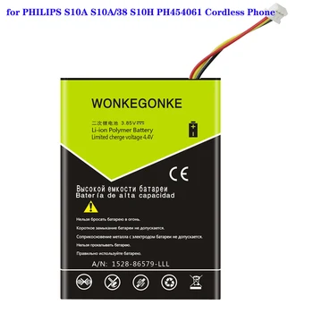 

1500mah battery for PHILIPS S10A S10A/38 S10H PH454061 Cordless Phone Battery