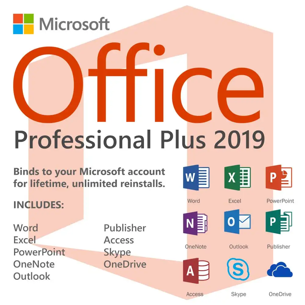 MS Office Professional Plus 2019 mac