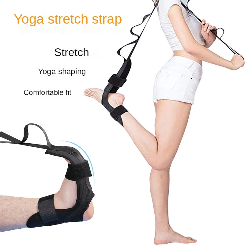 

Yoga Stretch Leg Ankle Brace Support Training Stretching Belt Stroke Hemiplegia Rehabilitation Strap Correction Braces Yoga Belt