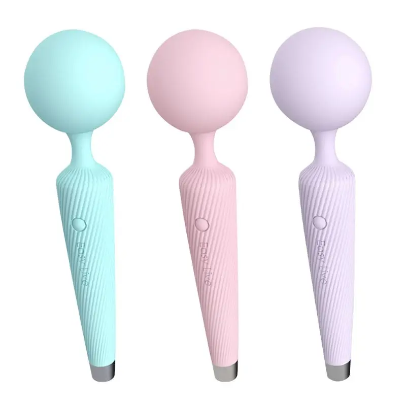

Double Head Vibration Handheld Powerful Personal Cordless Electric Wireless 7 Vibration Models Wand Massager for Neck Shoulder