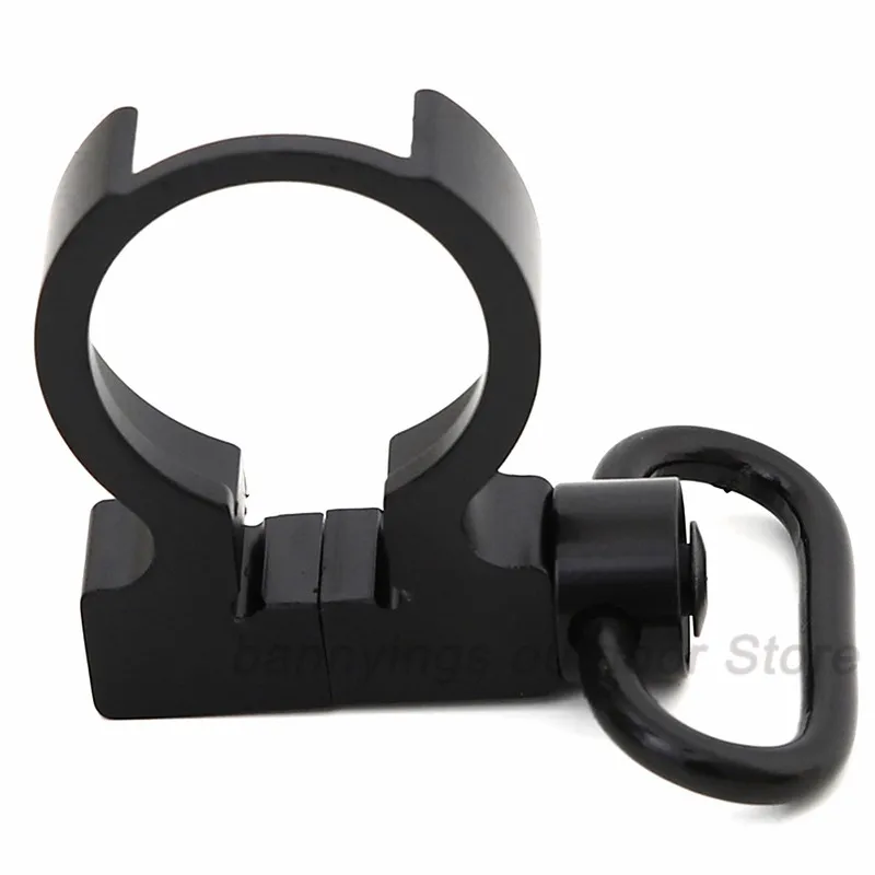 TOtrait Tactical QD быстро отсоединяется черная Концевая пластина Слинг поворотный адаптер крепление для охоты. 223/5. 56 карабины AR15 M4 винтовка