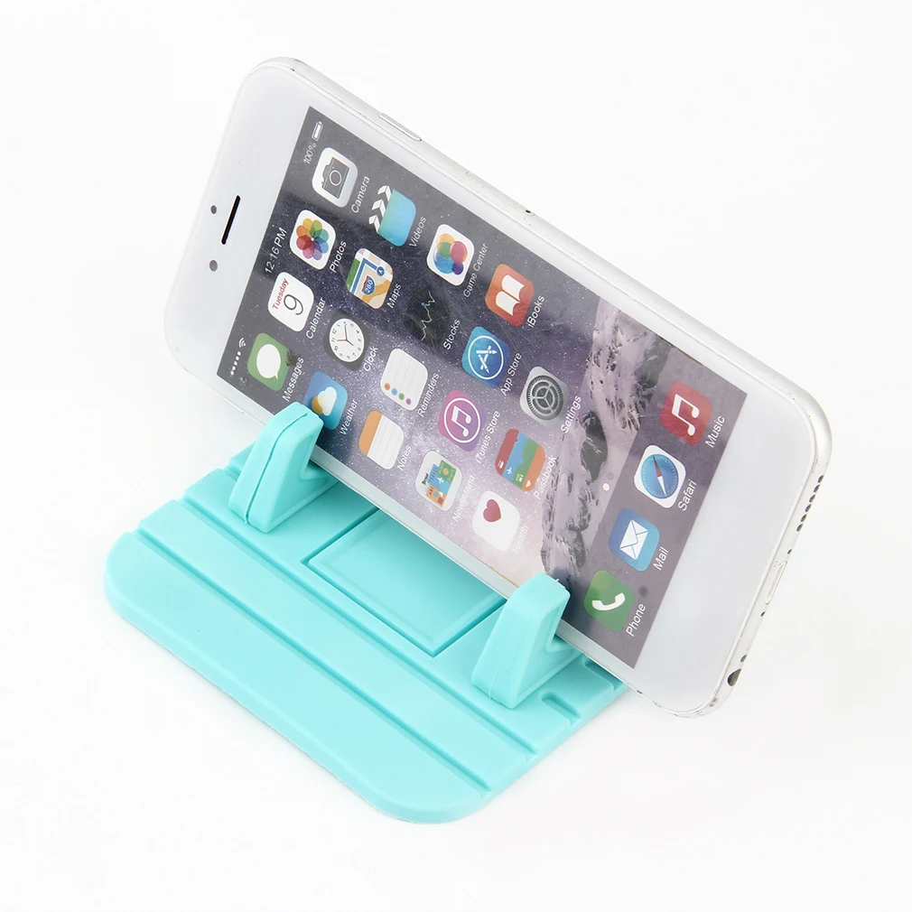 

Universal Car Vehicle Smart Phones Silicone Bracket Stand Portable Phone Anti-slip GPS Navigation Stand Holder For Iphone