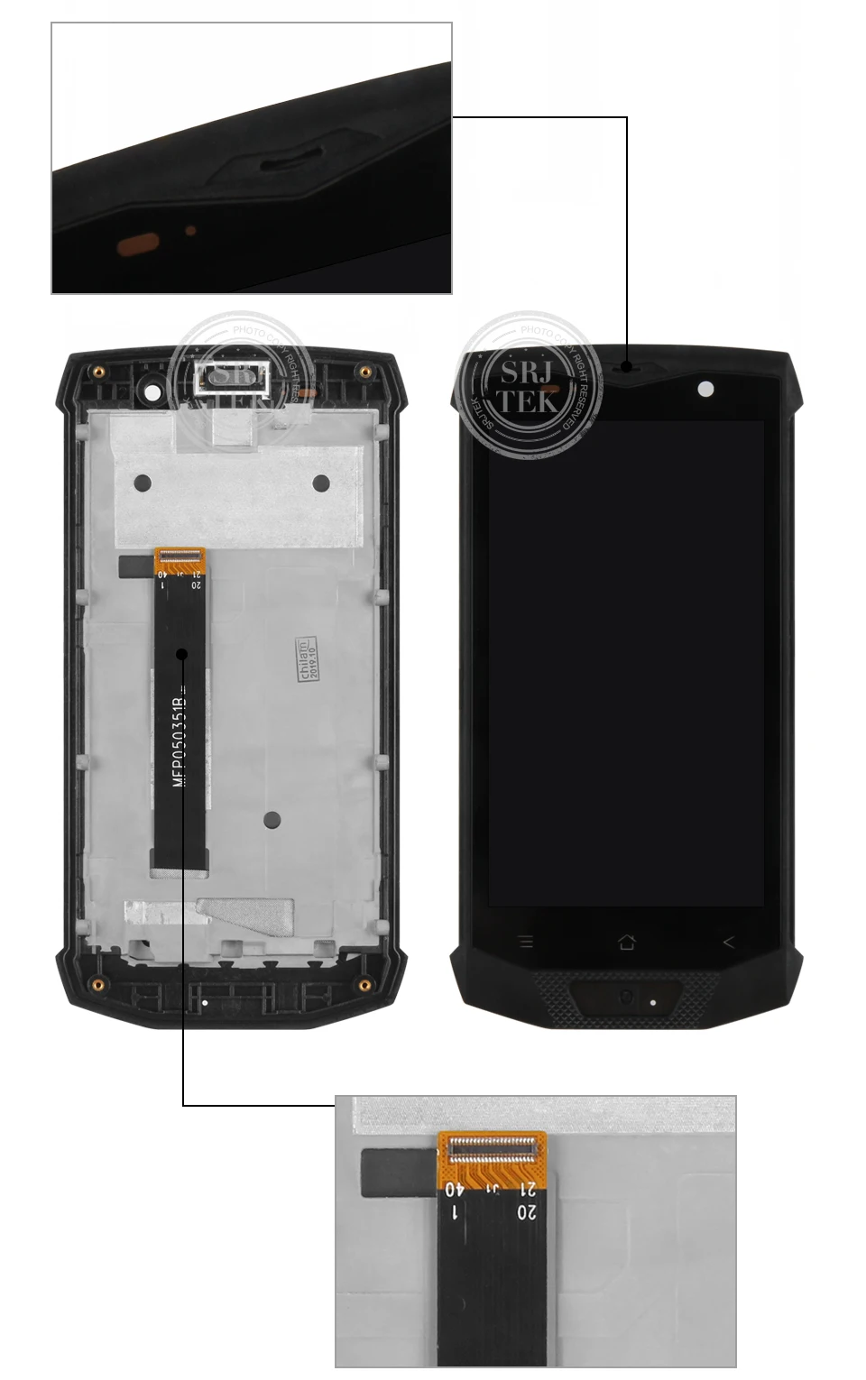 Для Blackview BV8000 lcd s BV8000 Pro lcd экран дигитайзер сборка " сенсорный для BV8000 Pro дисплей дигитайзер Запасные части
