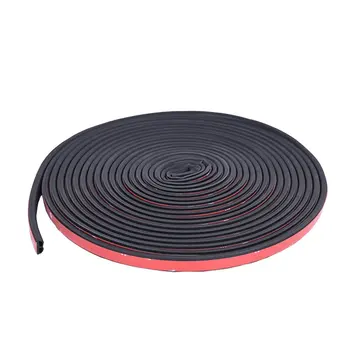 

4M 5M Car B-Type Sealing Strip Door Sound-Proof Strip Anti-Leakage Dust-Proof Waterproof Rubber Modified Wing Upgraded Bumper
