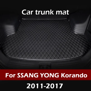 

MIDOON Car trunk mat for SSANG YONG Korando 2011 2012 2013 2014 2015 2016 2017 cargo liner carpet interior accessories cover