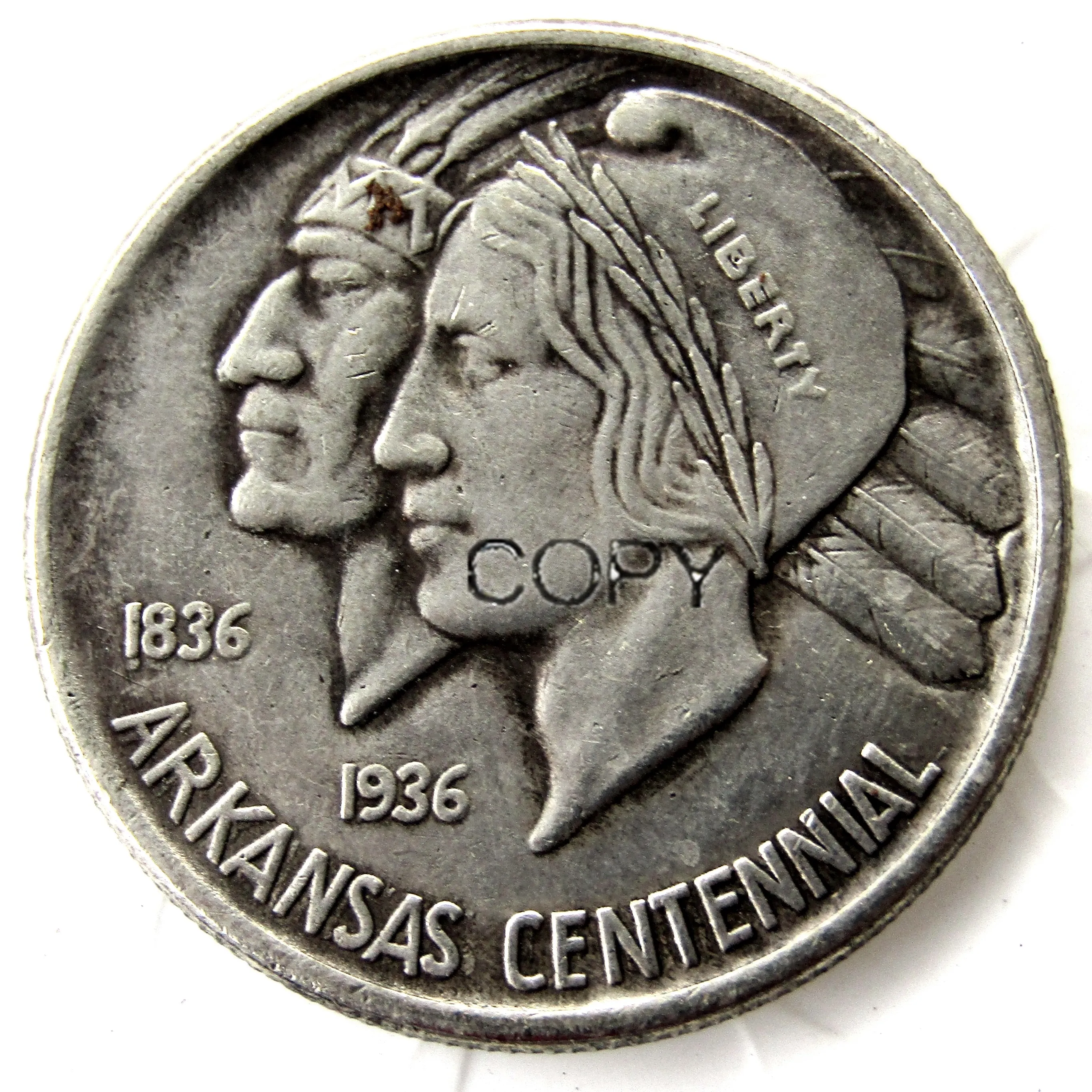 1936 Commemorative Half Dollar Silver Plated Copy Coin | Дом и сад