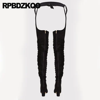 

pointed toe shoes thigh high boots for plus size women chinese sheepskin fetish extreme 10 slim designer black chunky heel big