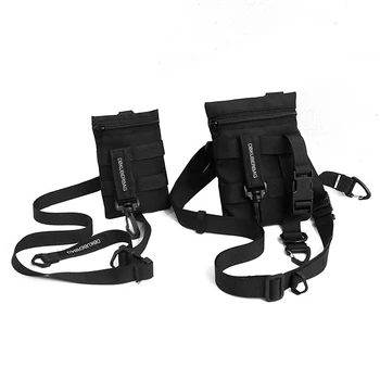 

LJL-Single Shoulder Bag Men Mini Hip Hop Style Mobile Phone Casual Crossbody Bags for Women Pouch Travel Handbag